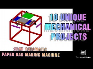 10 unique mechanical engineering project ideas | top 10 mechanical engineering project compilation