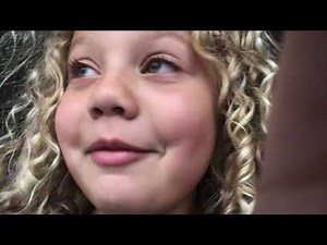 The and crazy Sophia do gymnastics on the bed