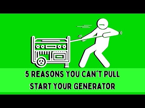 Generator Hard to Pull Start? Check These 5 Things to Fix!
