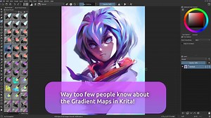 Krita Tips - Gradient Maps