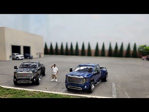 The hottest collectible 1/64 Scale GMC Sierra 3500HD Denali Dually