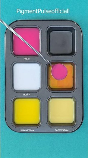 "Warm Summer Color Palette | Pink, Yellow & Orange Harmony"