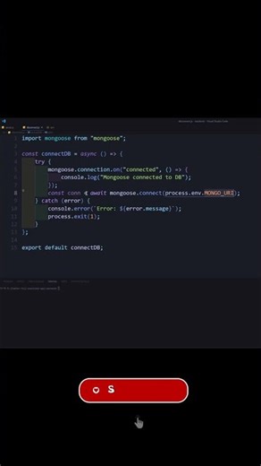 How to Connect Mongo DB to Express server? | 😎😎❤️