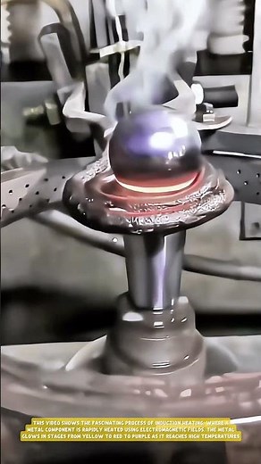 From Cold to Blazing: The Mesmerizing Process of Metal Induction Heating!