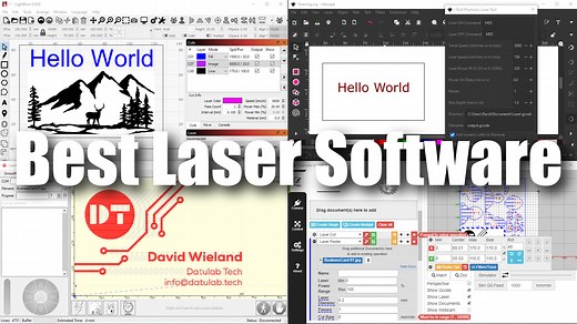 Best laser engraving/cutting software in 2022 - design and control CNC