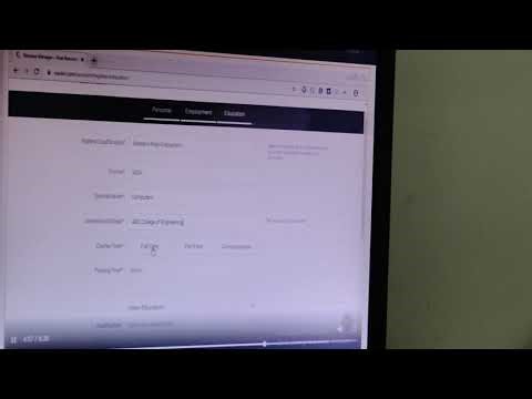 Resume - uploading resume on a job portal | naukri.com | monster portal,