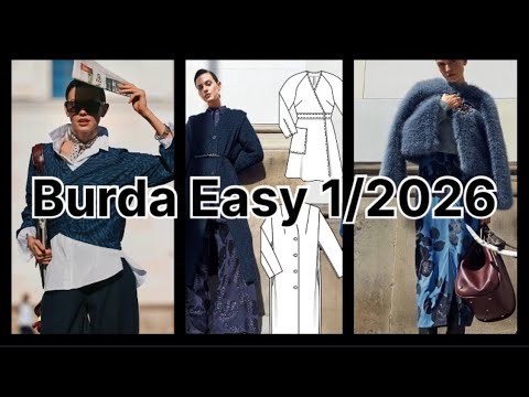 Burda Easy 1/2026 Review | BEST Beginner Sewing Patterns + Tips You Must Know