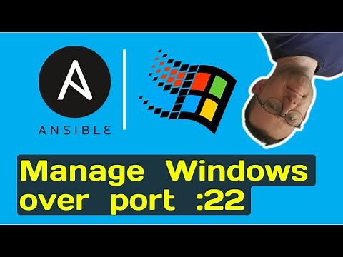 Use Ansible to Manage Windows Servers (SSH | port 22) - Step by Step Guide