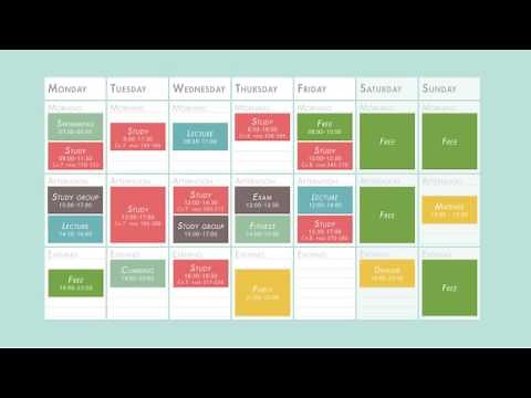Make a good study plan