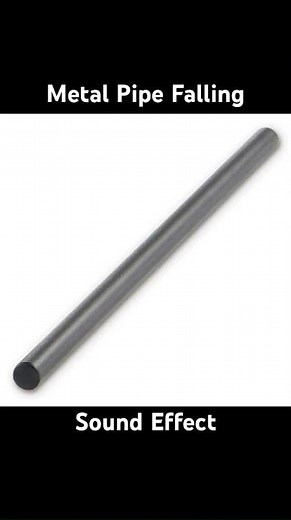 Metal Pipe Falling Sound Effect