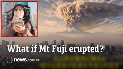 Tokyo releases AI video of Mt Fuji erupting and what would happen next