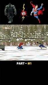 Hulk vs Superman ☠️ Hindi explanation 🔥 #hulk #superman #incrediblehulk #shorts