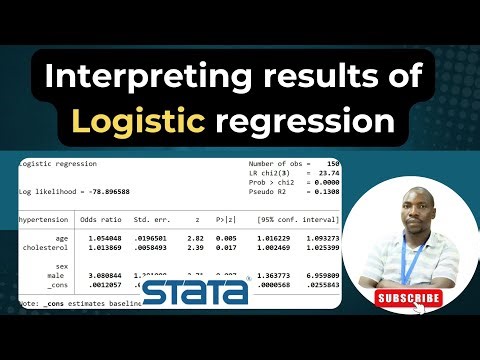 Interpreting Logistic Regression Results in Stata