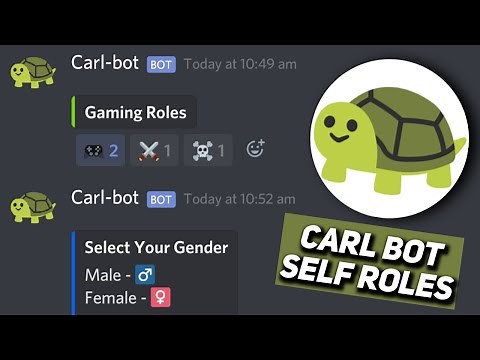 How to Setup Self Assignable Reaction Roles | Carl Bot | Discord | Invite & Setup | Techie Gaurav