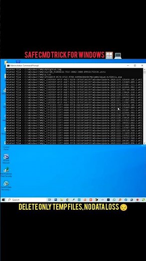 Delete Windows Temp Files Instantly Using This Command