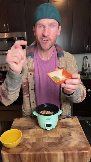 Dash Mini Rice Cooker Recipe - One Pot Rice and Chickpeas How to