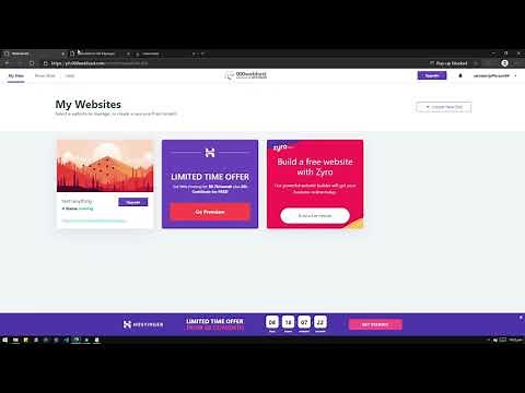 Uploading Website Folder to 000webhost