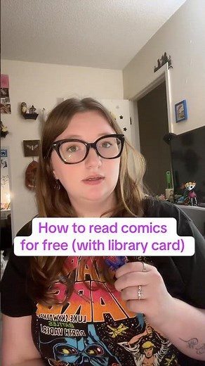 Here’s how to read digital comics for FREE with just a library card! #library #digitalcomics