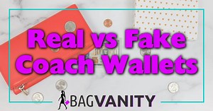 Fake Coach Wallet? How To Spot An Authentic Coach Checkbook Wallet
