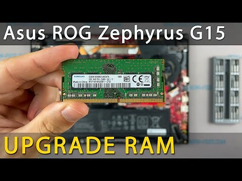 Asus ROG Zephyrus G15 GA502 RAM Upgrade and Install - Your Step-by-Step DIY Guide