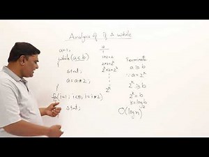 1.5.3 Time Complexity of While and if #3