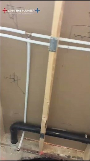 Plumbing Rough-in for Basement Bathroom Installation