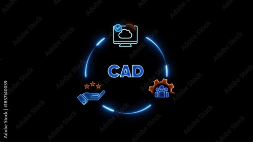 C A D software computer aided engineering technology neon