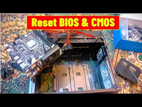 How to clear CMOS to reset BIOS settings | Reset motherboard CMOS | Reset bios settings to default