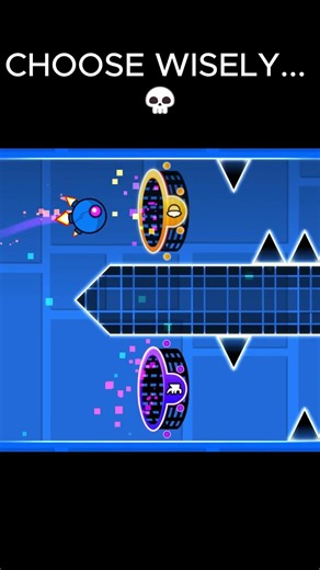 CHOOSE IMPOSSIBLE VS IMPOSSIBLE? Worst choice...💀 #gd #geometrydash