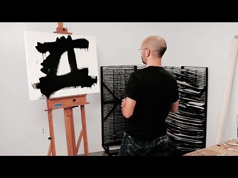 How to paint like Franz Kline – with Corey D'Augustine | IN THE STUDIO