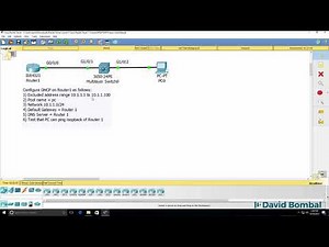 Cisco CCNA Packet Tracer Ultimate labs: DHCP Server Lab 1: Can you complete the lab?
