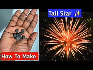How to Make Firework Tail Star ✨ | DIY Firework Craft Tutorial