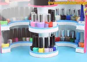 6.3M views · 59K reactions | Organizer of nail polishes By: Manualidades aPasos | MetDaan DIY | Facebook