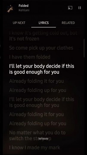 i'll let your body decide... 🔥🥵 #shorts #folded #kehlani #lyrics
