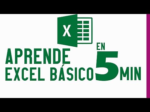 APRENDE EXCEL BÁSICO FÁCIL Y RÁPIDO PARA PRINCIPIANTES EN 5 MINUTOS