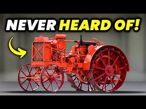 12 RAREST Tractors You've NEVER Heard Of!