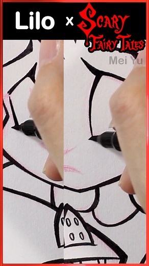 7.5K views · 139 reactions | What if Lilo was in a HORROR? Draw Lilo...