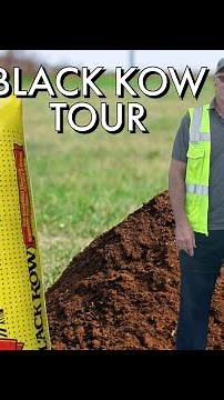 What is BLACK KOW? Organic cow manure compost. How it is made!