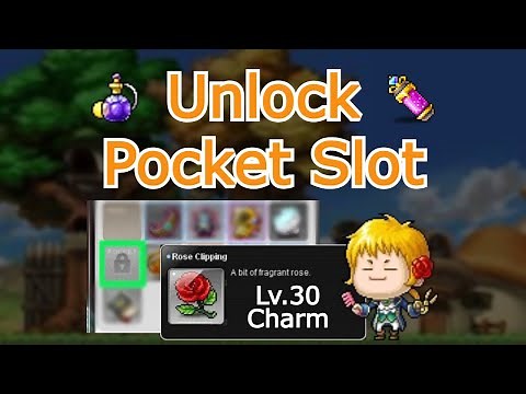 MapleStory: How To Unlock Pocket Slot/Get Charm Lvl 30