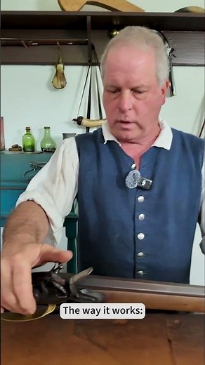 How a flintlock works