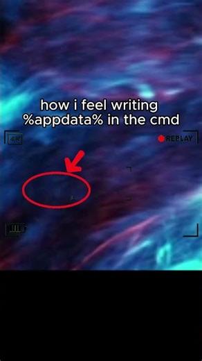 How I feel typing %appdata% into the CMD