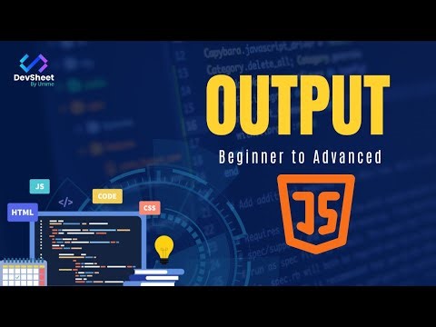 JavaScript Tutorial for Beginners 2 : Print Output in JavaScript | Learn JS Basics