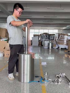 New Tubular distillation tower with sight glass copper mesh domestic brewing equipment moonshine distiller (1.5'')