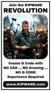 Join the CNC Software Revolution By Dumping the CAD But KEEPING the CAM With Kipware