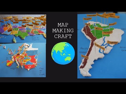 HOW TO MAKE AN EASY 3D MAP | GEOGRAPHY ACTIVITIES KIDS MAP SKILLS | GEOGRAPHICAL FEATURES