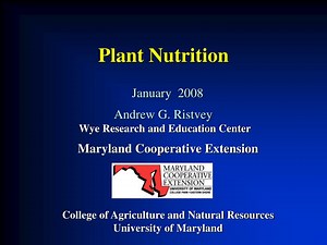 PPT - Plant Nutrition PowerPoint Presentation, free download - ID:3991502