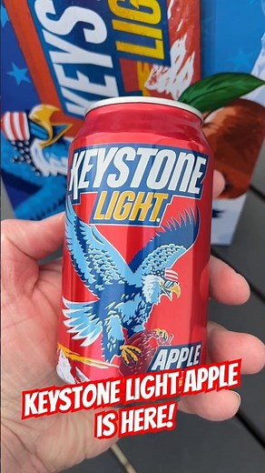 Keystone Light Apple Is HERE! First Look & Full #Review On The #Podcast #shorts #usa #america #party