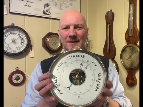 How To Read / Set / Use An Aneroid Barometer