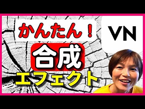 VN 動画編集 エフェクト合成の使い方
