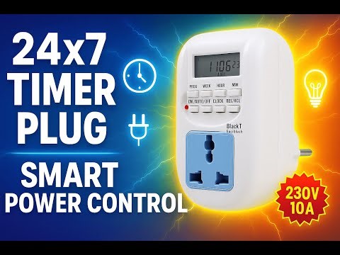 Best Smart Timer Plug for Home & Office 💡 | 24x7 Power Control & Energy Saving